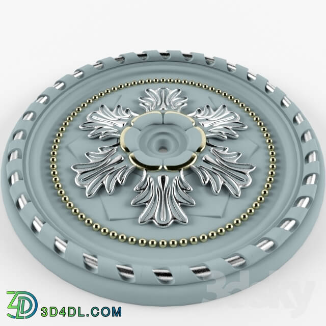 Decorative plaster - Ceiling rose