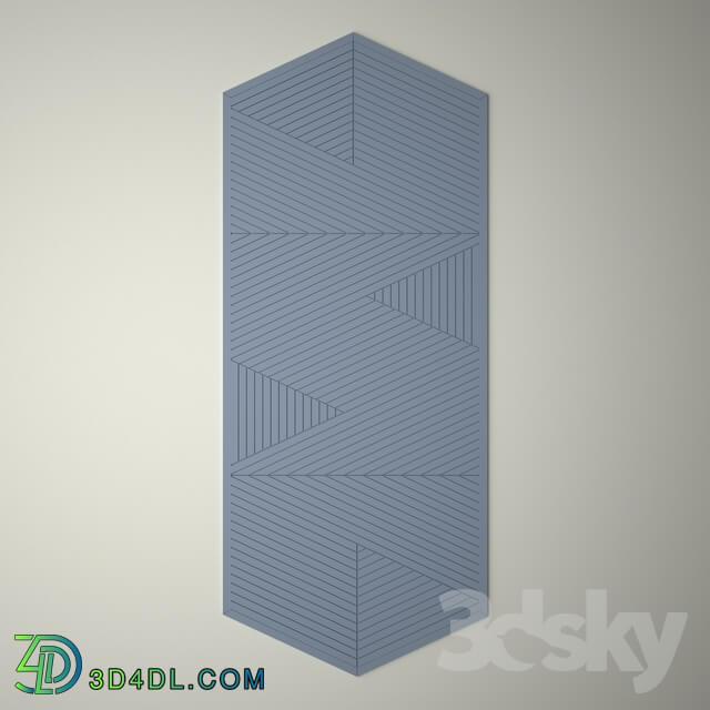 3D panel - Wall Decor 02