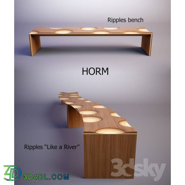 Other - HORM _ Collection Ripples bench