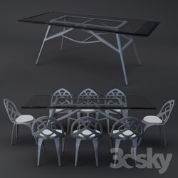 Table _ Chair - dining table set 