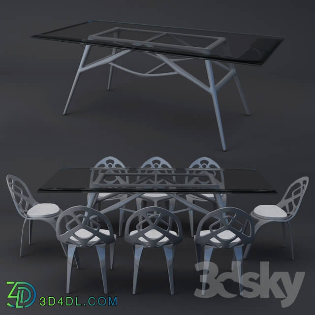 Table _ Chair - dining table set