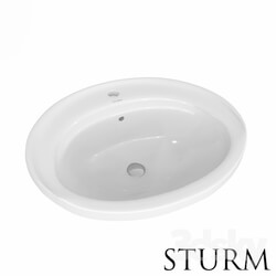 Wash basin - Built-in washbasin STURM Wink 