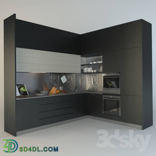 Kitchen - The kitchen is modern