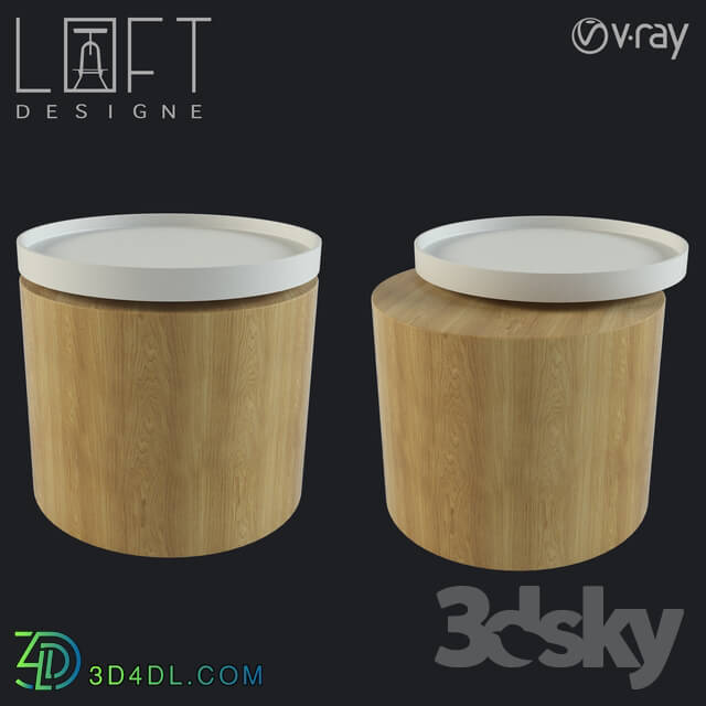 Table - Coffee table LoftDesigne 6255 model