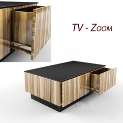 Sideboard _ Chest of drawer - Under Cabinet TV zoom. 