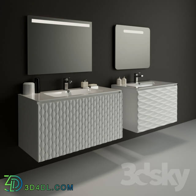 Bathroom furniture - Bretta - Luna _amp_ Rubicon