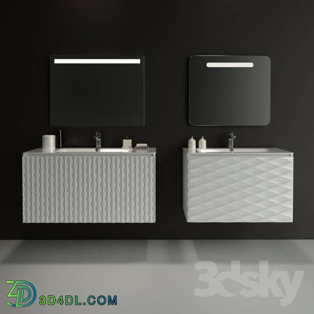 Bathroom furniture - Bretta - Luna _amp_ Rubicon