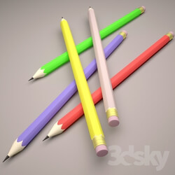 Miscellaneous - Pencil with eraser 