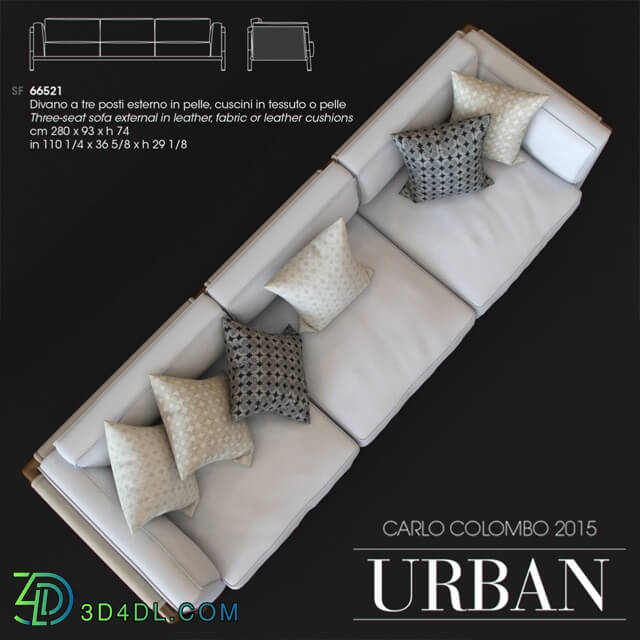 Sofa - giorgetti_URBAN_CARLO COLOMBO 2015_divan_tm