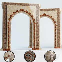 Decorative plaster - gate 