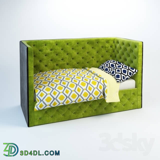 Bed - Bed green