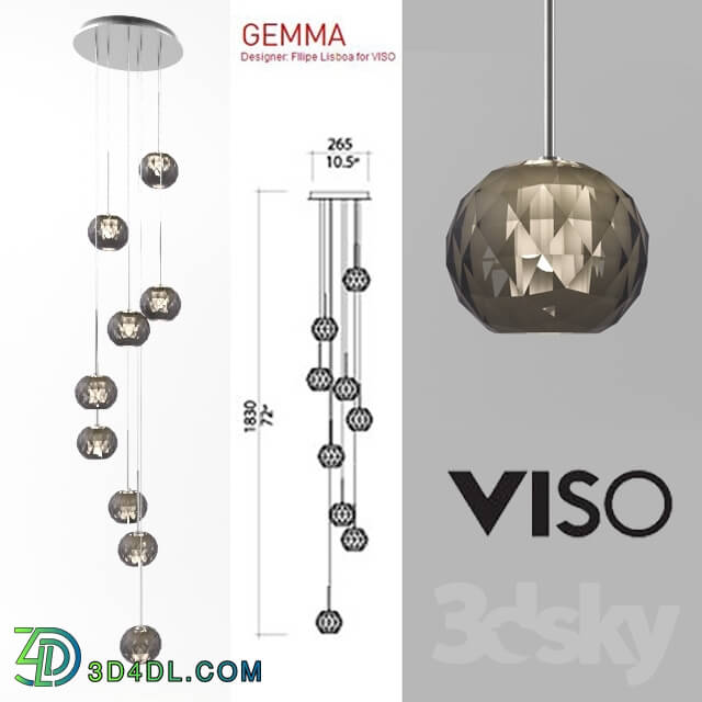 Ceiling light - VISO Gemma