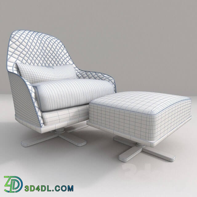 Arm chair - The chair and ottoman by Cindy Mobilidea