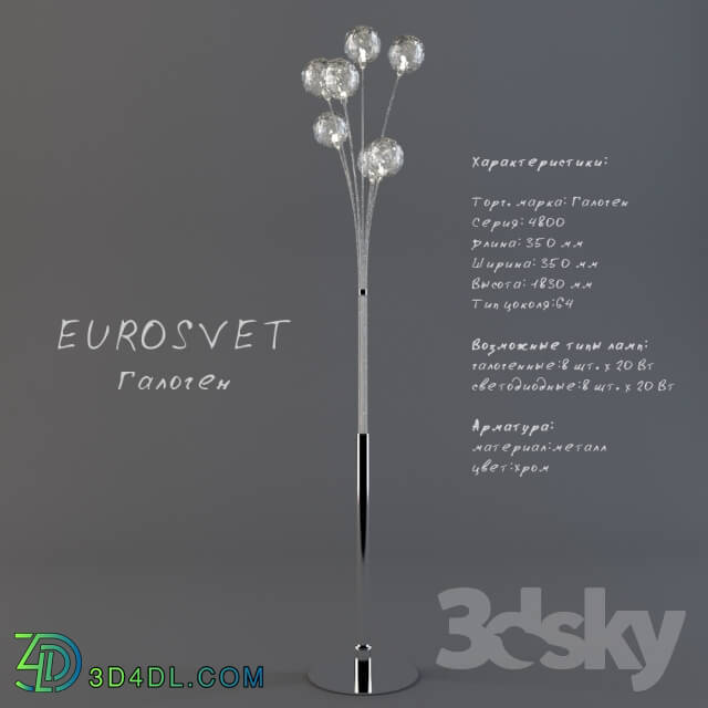 Floor lamp - Eurosvet Halogen