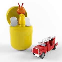 Toy - bee_ fire fighting car toy 