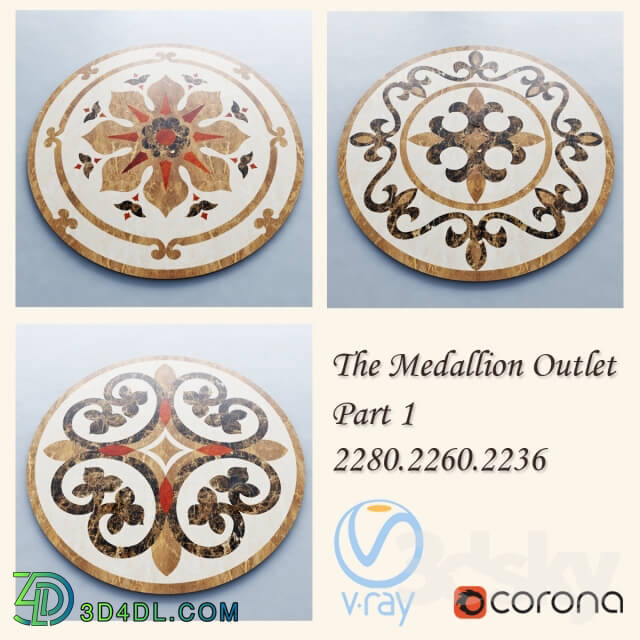 Other decorative objects - The Medallion Outlet art.2280.2260.2236 part-1