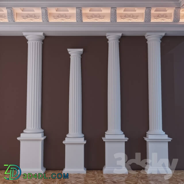 Decorative plaster - Column classic