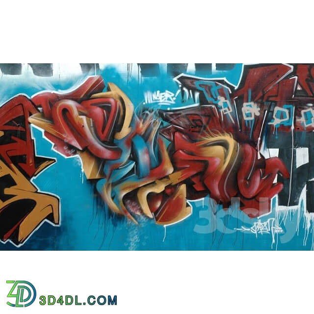 Wall covering - Graffiti