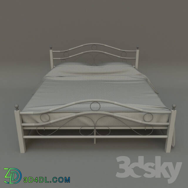 Bed - Bed forged