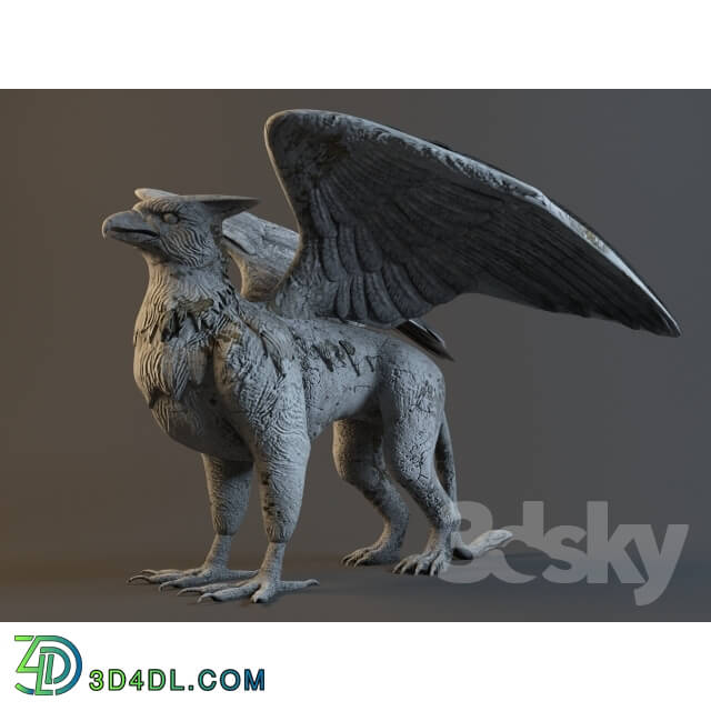 Sculpture - Sculpture Griffin