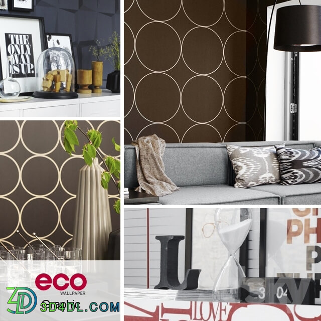 Wall covering - Desktop ECO Wallpaper_ Graphic collection