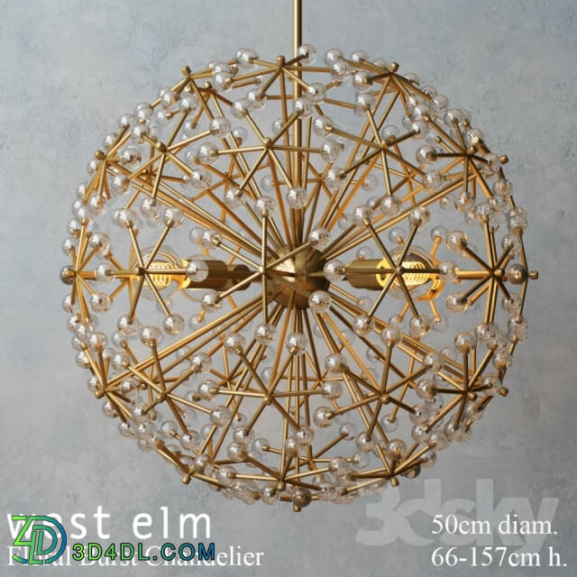 Ceiling light - West elm - Floral Burst Chandelier