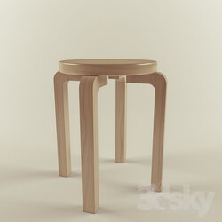Chair - Alvar Aalto E60 stool 