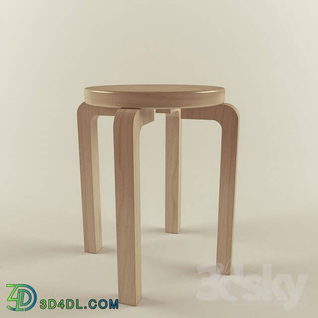 Chair - Alvar Aalto E60 stool