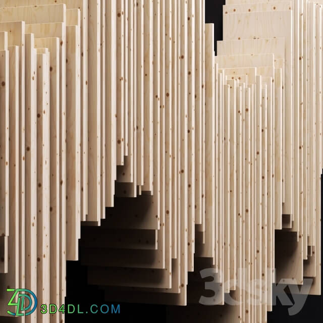 Other decorative objects - Parametric panel Frequency_