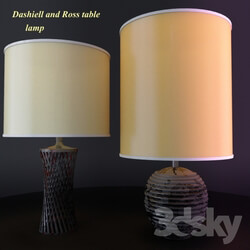 Table lamp - Dashiell and Ross table lamp 