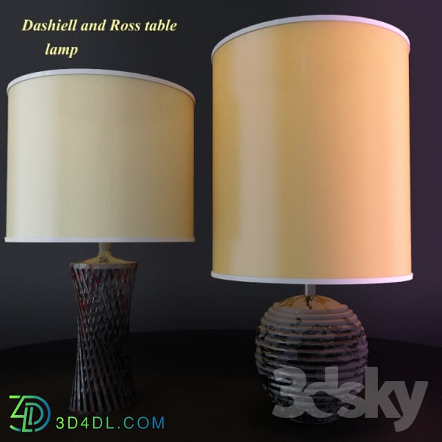 Table lamp - Dashiell and Ross table lamp