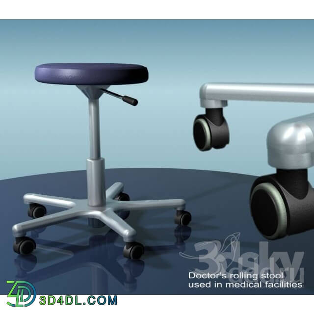 Chair - Doctors rolling stool