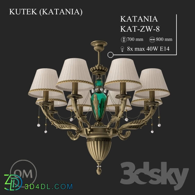 Ceiling light - KUTEK _KATANIA_ KAT-ZW-8