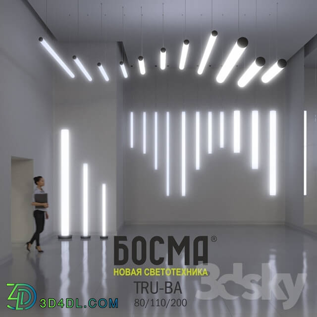 Floor lamp - TRU-BA vertical F _ BOSMA