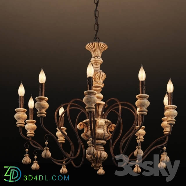 Ceiling light - GRAMERCY HOME - Chandelier CH004-10-AKD