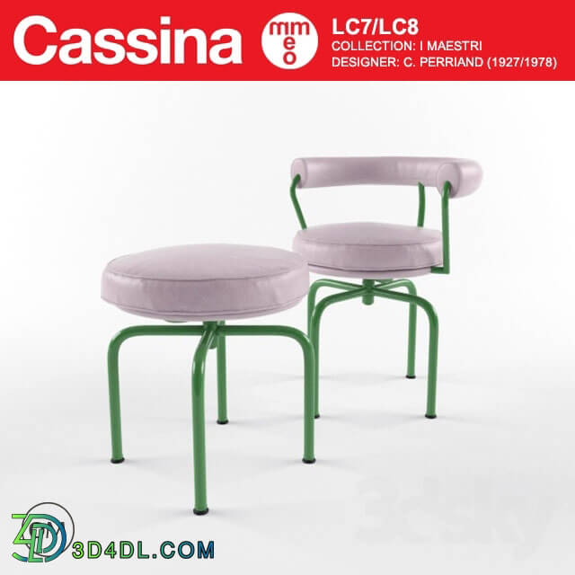 Chair - Cassina LC7-LC8