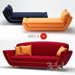Sofa - A sofa and chaise longue by Minah Meritalia 