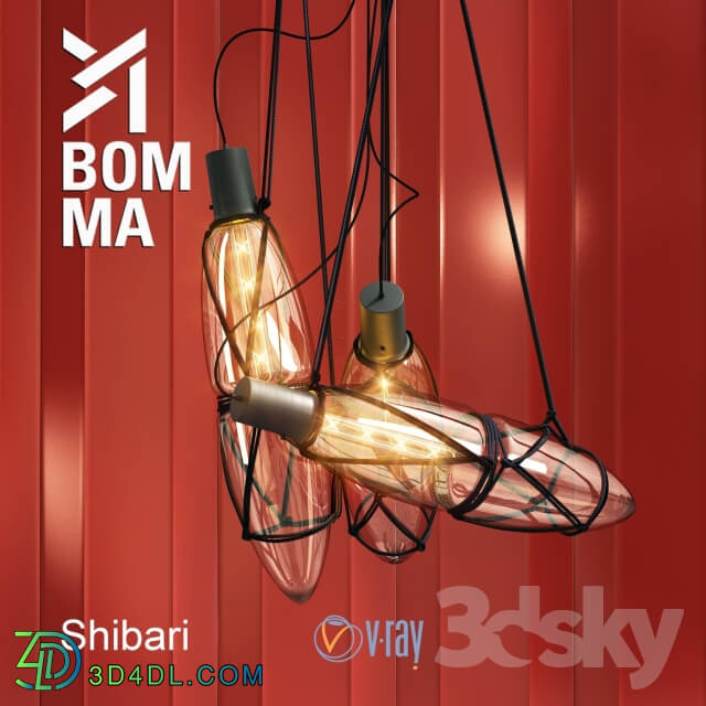 Ceiling light - Bomma shibari
