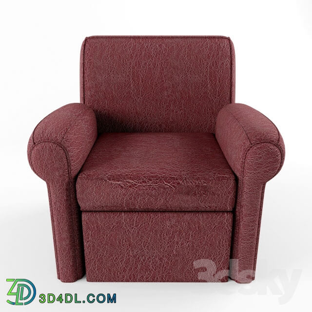 Arm chair - Leather seat