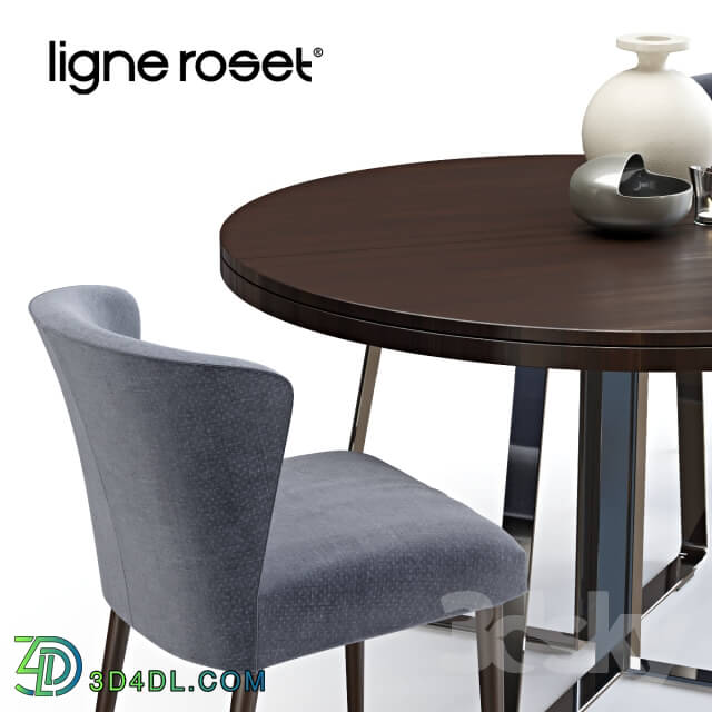 Table _ Chair - Ligne Roset CIRCO _ CIRCA and AVA