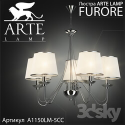 Ceiling light - chandelier Arte lamp Furore A1150LM-5CC 