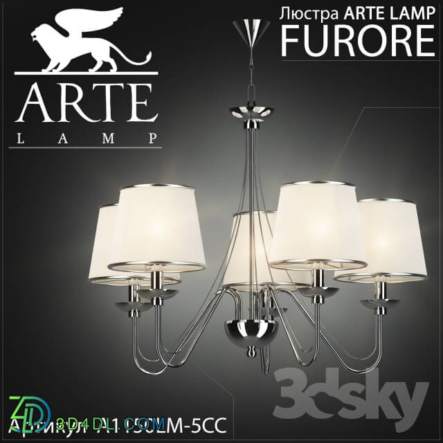 Ceiling light - chandelier Arte lamp Furore A1150LM-5CC