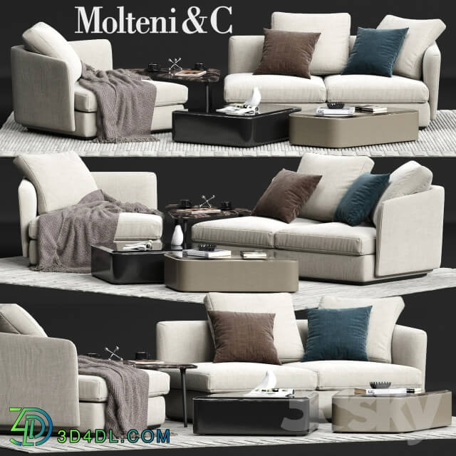 Sofa - Molteni_C SLOANE Sofa