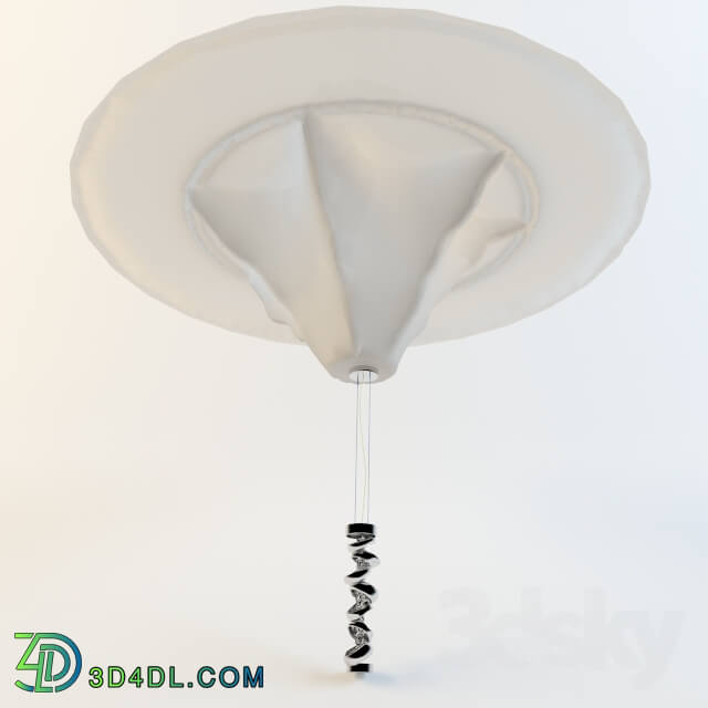 Ceiling light - a shape with chandelier