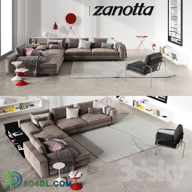 Sofa - Set of Zanotta