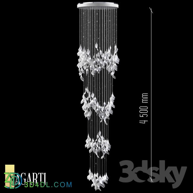 Ceiling light - Chandelier Sagarti Espira Grand 2_ art. Es.SG2.110.450 _OM_