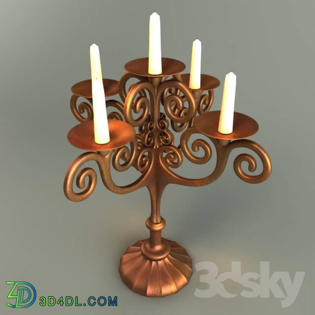 Other decorative objects - Vintage5 Candle holder