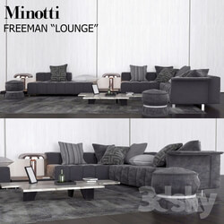 Sofa - sofa Minotti Freeman _Lounge_ 