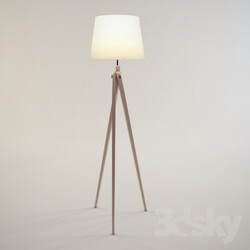 Floor lamp - Flamant _ Hervey With Shade 159cm 