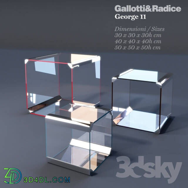 Table - Gallotti _amp_ Radice George 11